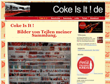 Tablet Screenshot of cokeisit.de